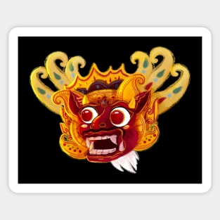 barong from bali by xoalsohanifa Sticker